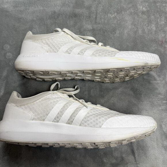 Adidas Men’s Size 14 Cloudfoam Lite Racer Sneakers White Mesh Running Shoes B747 - Picture 7 of 12